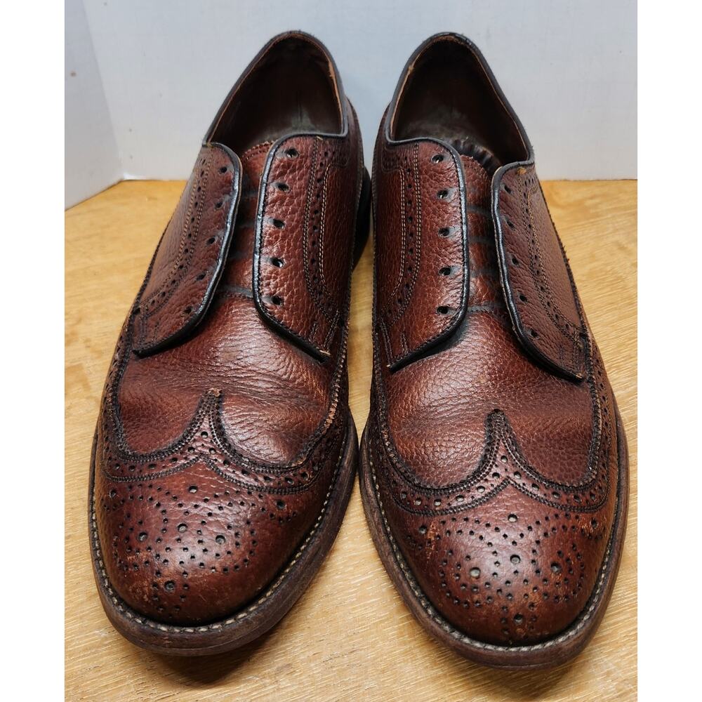 Vintage 80's‎ Florsheim Varsity 31881 Men's Longwing Bookbinder Leather